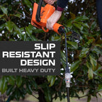 Iron Forge Cable 12 Gauge Outdoor Extension Cord 25 Ft, SJTOW 12/3 Heavy Duty Extension Cord 3 Prong, Oil Resistant & Flame Retardant - Lighted End