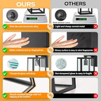 PARTPHONER Dusk to Dawn Outdoor Light Fixtures Wall Mount, Sensor Porch Lights, Anti-Rust Exterior Wall Sconce Lighting Lamp, Waterproof Wall Lantern for Doorway, Garage, 2-Pack