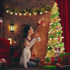 GOOTHY 25 Pack C9 White Replacement Light Bulbs for Christmas Outdoor Patio String Lights, 7 Watt Night Light Bulbs, E17/C9 Intermediate Base Incandescent Chandelier Bulbs- Ceramic White