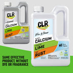 CLR Brands® Calcium, Lime & Rust Remover Free & Clear, No Dyes or Fragrances, Gentle Lime and Bathroom Descaler, Removes Hard Water Stains and Rust Deposits, 42 Oz Bottle (Pack of 1)