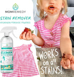 MOMREMEDY Hydrogen Peroxide All Purpose Cleaning Spray | Multipurpose Home Cleaner | Fabric and Laundry Stain Remover | All Surface Kitchen and Bathroom | Non Toxic