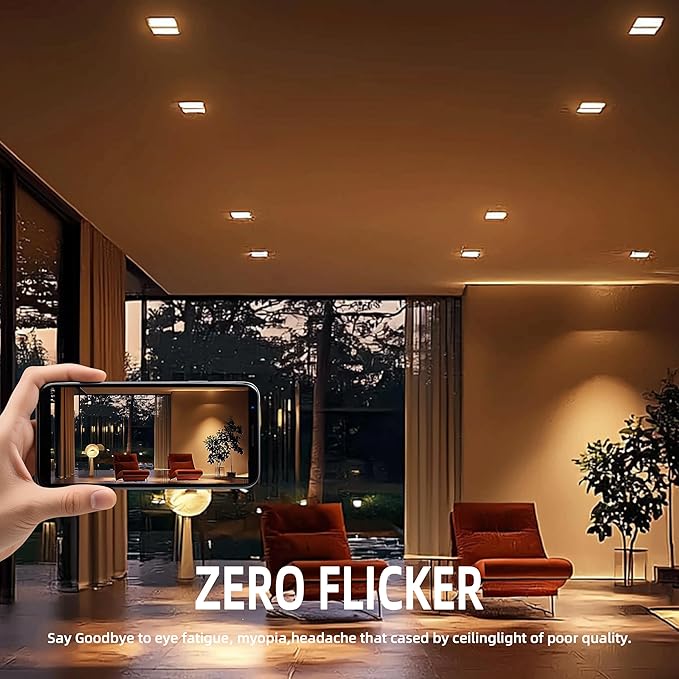 PAR30 Long Neck Halogen Flood Light Bulbs, 120V 75W, Dimmable High Output, E26 Medium Base, 2700K Warm Lighting, 3000 Hours for Recessed Light Bulb, 6 Pack