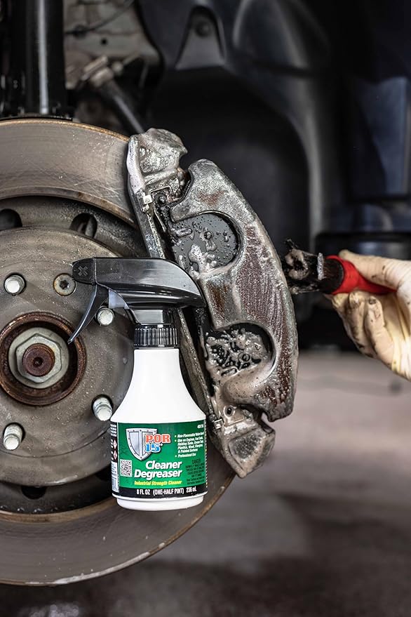 POR-15 Surface Preparation System - Cleaner Degreaser and Metal Prep, Non-flammable and Water-based, 128 Fluid Ounces, 1-gallon each