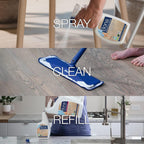 Bona Hardwood Floor Cleaner Spray - 32 fl oz - Residue-Free Floor Cleaning Solution for Wood Floors