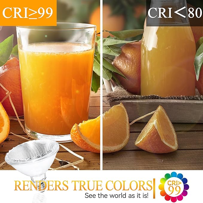 Par30 39W Short Neck Halogen Flood Light Bulbs, 120V 2700K Warm White Dimmable High Brightness, E26 Base, Great for Accent Lighting, Tracking Light, Recessed Light Bulb, 6pcs