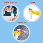 Stain Remover - 20 Pack REFILL for Larger Areas - Indoor/Outdoor Ceiling, Wall, Bathroom, Roof, PVC Fence, Patio Furniture, Vinyl, Concrete & More