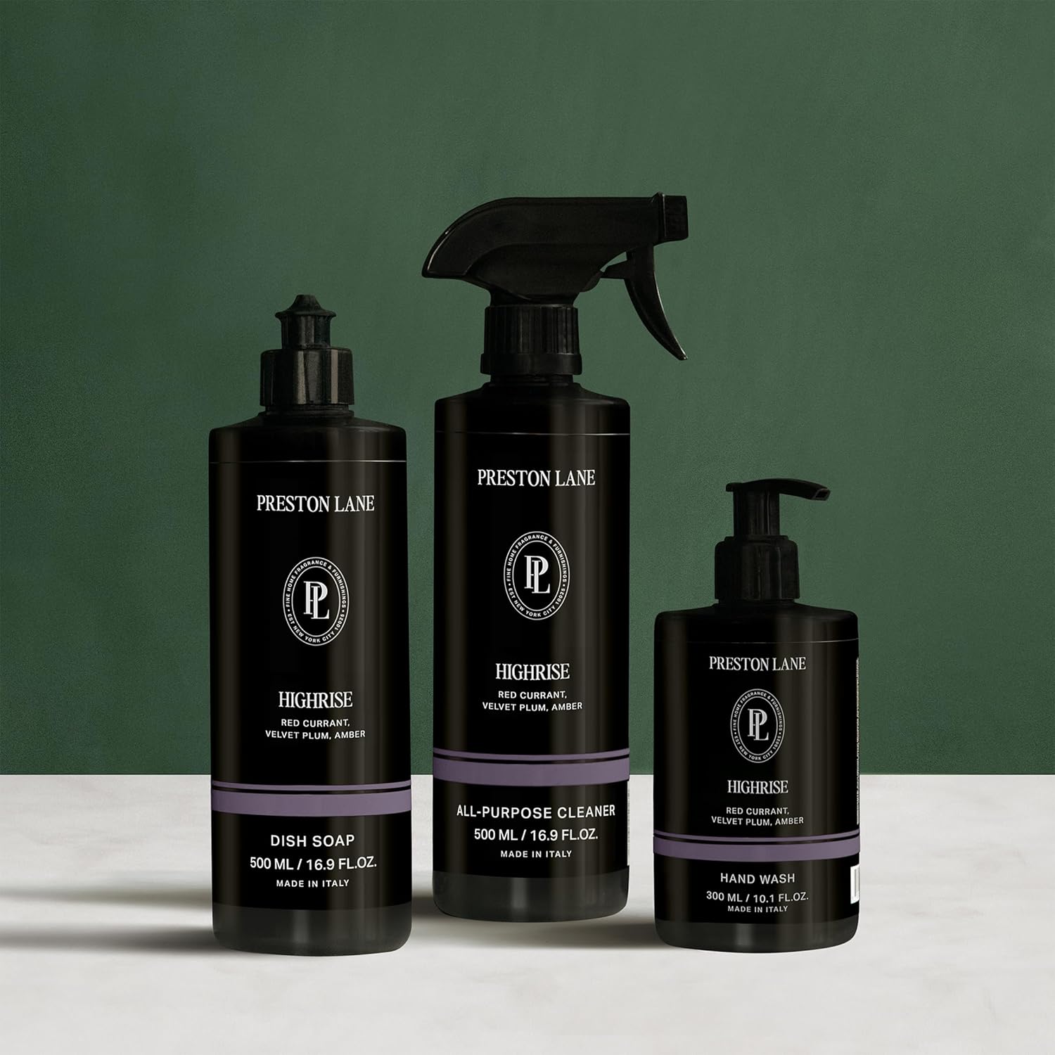 Preston Lane Kitchen Set, Hand Wash, Dish Soap & All Purpose Cleaner, Cleaning Essentials Bundle