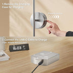 Removable Battery Operated Wall Sconces with Remote Control 350°Rotate LED Wireless Wall Lights with 3 Color Temperatures & Dimming for Bedroom, Hallway,28.3 Inch (2 Pack)