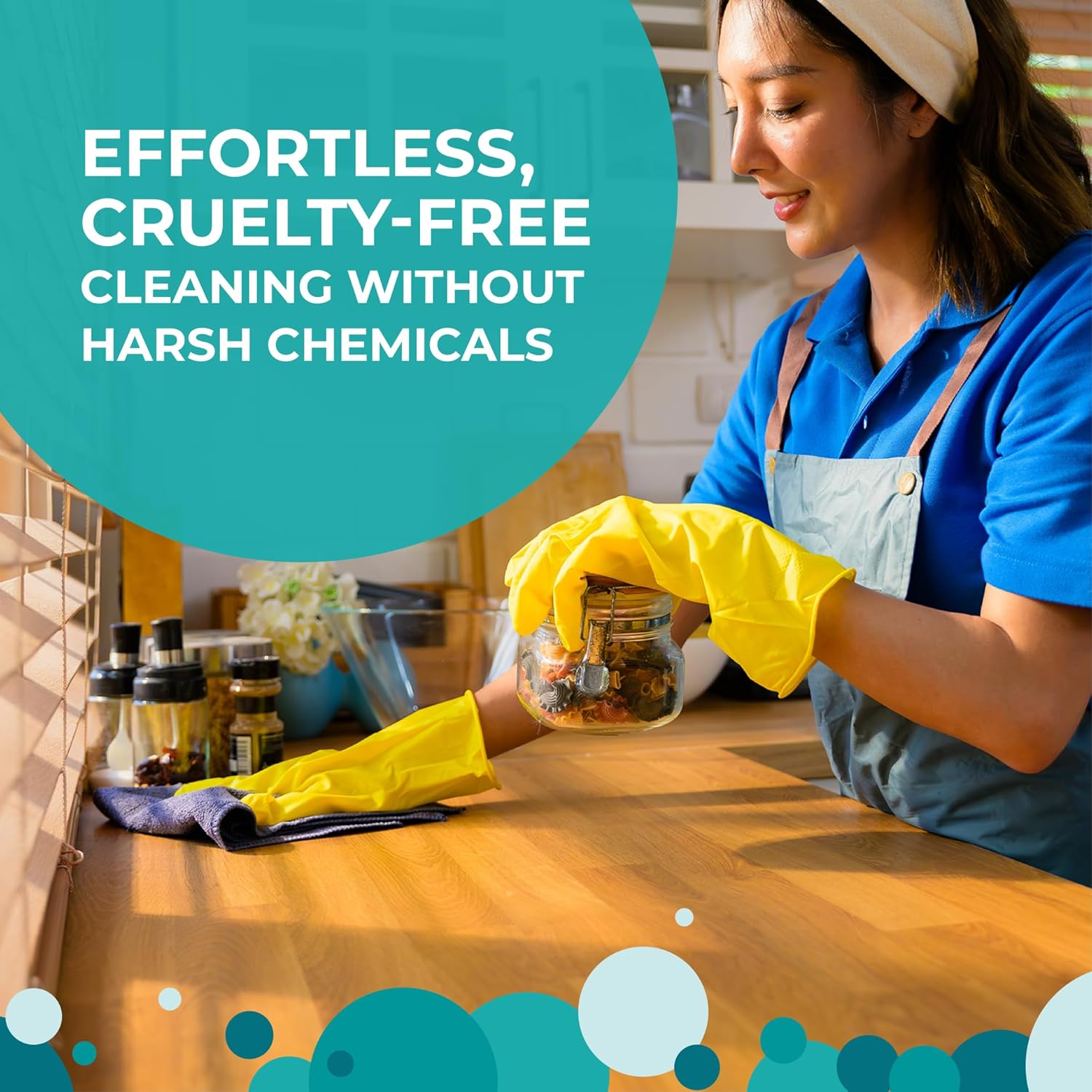 All-Purpose Cleaner – EcoGarantie Certified, 100% Plant-Based Formula, Made with Organic Ingredients, Scented with Organic Orange Essential Oil – 33.8 fl oz (1 L), Pack of 2