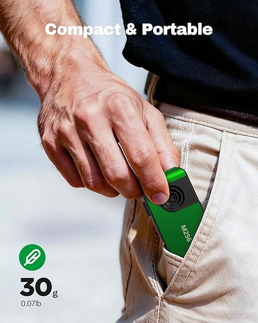 M256 Thermal Camera, 512x384 TISR Resolution Thermal Imager, 256x192 IR Resolution, -4°F~842°F Temp Range, Thermal Imaging Camera for Android Smartphones and PC(Green)