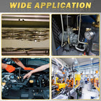 178 Pcs DOT Quick Push to Connect Fittings Straight Union & Brass Compression Tube Fittings 1/8" 5/32"1/4"5/16"3/8" 1/2" Air Line Fittings Push Lock Air Hose Fittings with Compression Union