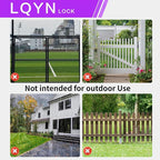 Combination Lock, LQYN Standard Dial Combination Lock, Pack of 100; Purple Turnplate, 2 in. Wide, Fixed Three Digital Combination, for School, Gym & Locker, Toolbox, Gate