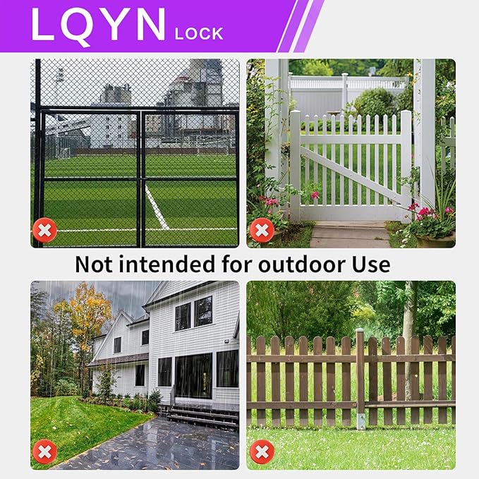 Combination Lock, LQYN Standard Dial Combination Lock, Pack of 100; Purple Turnplate, 2 in. Wide, Fixed Three Digital Combination, for School, Gym & Locker, Toolbox, Gate