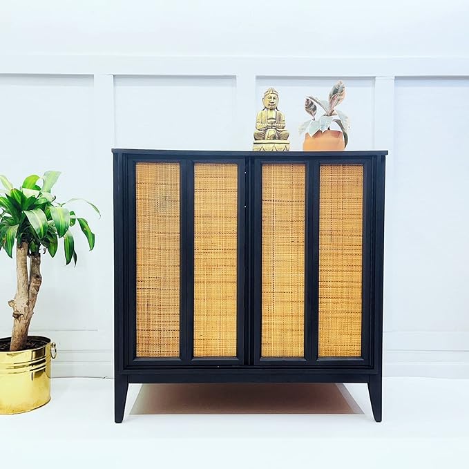 Dixie Belle Paint Company Chalk Finish Furniture Paint - Midnight Sky (4oz) - Matte Blue Black Chic Chalk Mineral DIY Furniture Paint