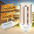 4 Pack 120W Corn LED Light Bulb 3000K,/Warm White(1200 Watt Equivalent) E26/E39 Large Mogul Base LED Cob Lamp 15,800LM for Outdoor Indoor Garage Warehouse Factory Workshop Street Backyard
