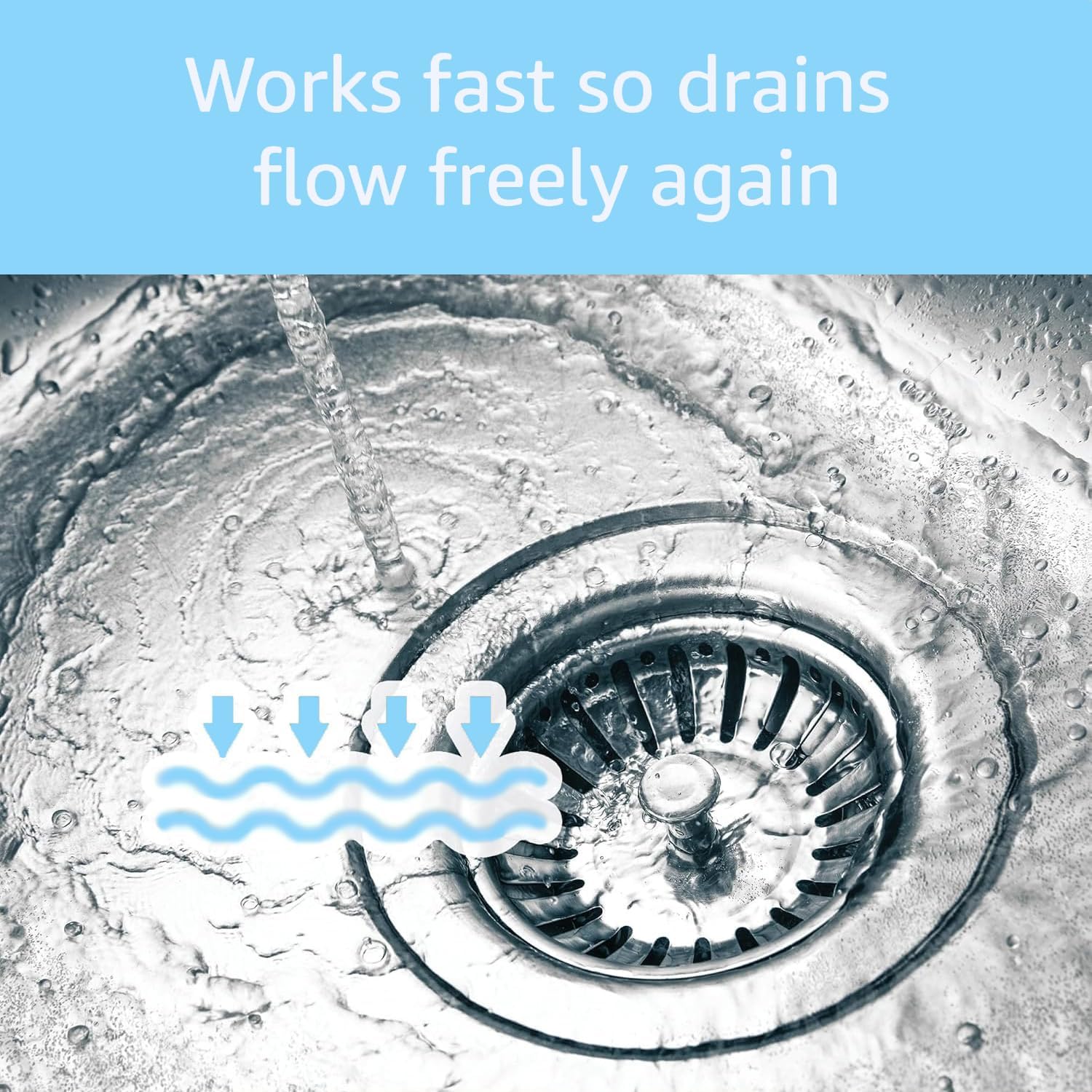 drain clog remover,Drain Clog Dissolver, Drain Opener-Cleaner,Toilet Clog Remover-Professional Strength Liquid Pipe Build Up Remover 500mL per bottle (2 pcs)