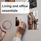 3 Rolls 1/2" Double Sided Tape Clear Double-Sided Adhesive Tape Removable for DIY Arts, Crafts, Scrapbook, Photos Display ect，1/2-Inch x 30 Yards (12.7mm x 27.5m)