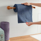 80 Pack Microfiber Cleaning Cloth Roll,Lint Free Rags & Tear Away Reusable Towels Washable Scratch,Ultra Absorbent Dish Rags(12" x 12") for Car Kitchen Home Garage-Navy Blue