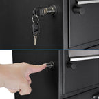 Barska Large Package Delivery Parcel Mail Steel Drop Box for Porch with Advanced Push Lock, Mail Slot & Anti-Theft Drop Slot