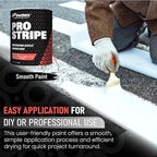 Pro Stripe Line Marking Paint – Courts, Parking Lots & Surface Restoration - (White, 1 Gallon)