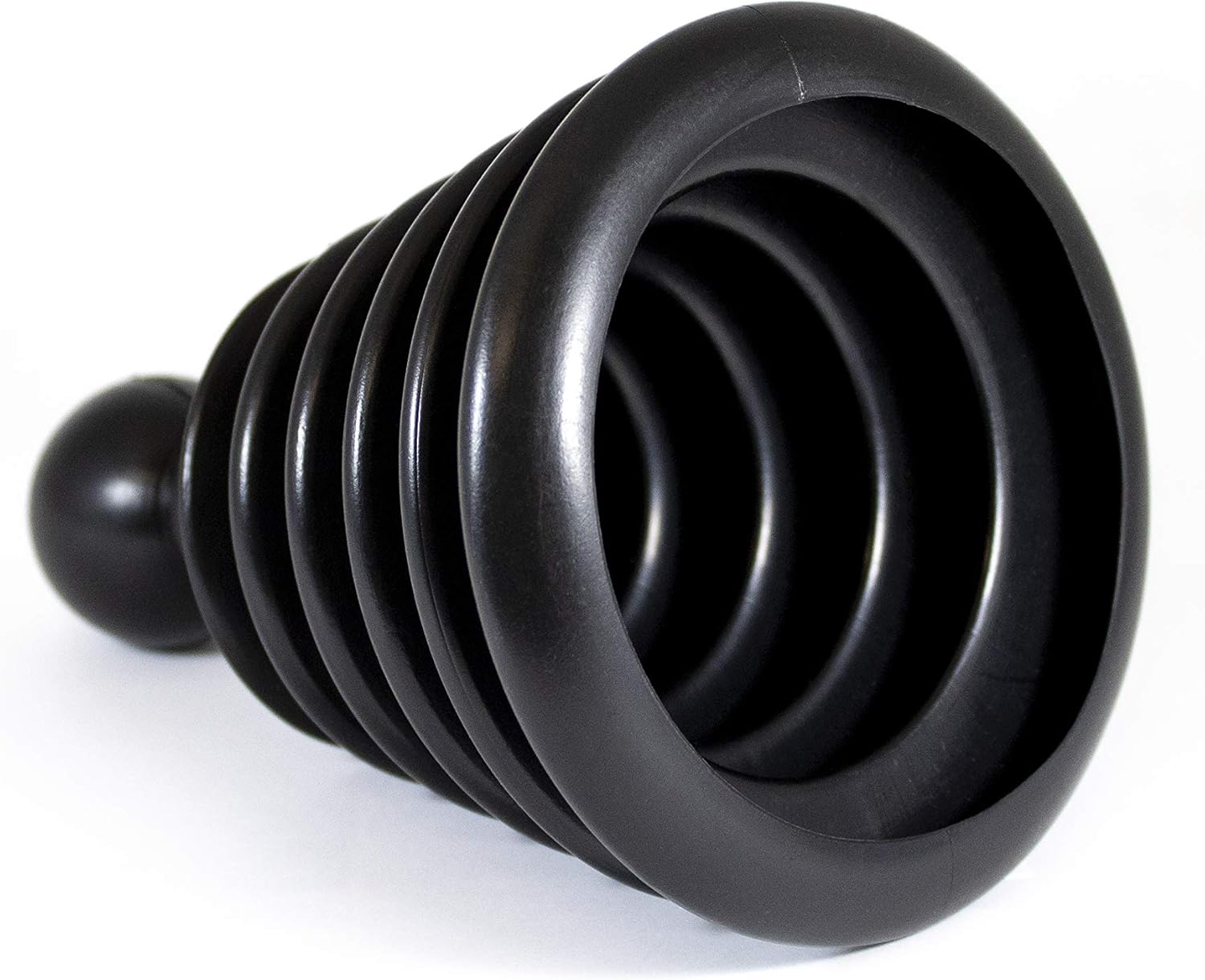 Master Plunger Mighty Tiny Plunger Designed for Bathroom/Kitchen Sinks, Perfect for RV’s. Unclogs Fast & Easy (Patent Pending), Black