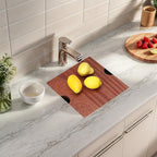 SHACO 15x15 Black Undermount Bar Sink, 15 Inch Gunmetal Black Single Bowl Kitchen Sink, Handmade Stainless Steel 16 Gauge Workstation Laundry Single Bowl with Accessories