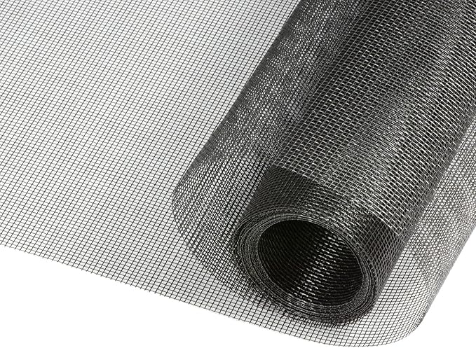 Windows Screen and Screen Door Replacement, 59"x106" Durable Fiberglass Screen Mesh- Window Screen & Sliding Screen Door Repair for Patio and Windows, Tooltriz