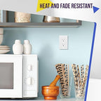 ENERLITES White Decorator Receptacle with Screwless Wall Plate, Standard Electrical Wall Outlet, 15A 125V, Self-Grounding, 2-Pole, 3-Wire, 5-15R, UL Listed, 61502-TR-WSID, Tamper Resistant