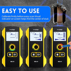 FNIRSI Stud Finder Wall Scanner - 6 in 1 Electronic Wall Wood Stud Finder, Wall Detector with Updated Positioning Hole for Center and Edge of Wood AC Wire Metal Studs Joist Pipe