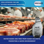 STARDUST Spill Products Starpower D355SP Industrial Degreaser, All Purpose Cleaner 55 Gallon Drum, Includes Empty 32-Ounce Labeled Sprayers for Easy Dilution, Efficient, Safe, Versatile - 4 Case