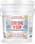 Lead Seal ‘n Stop Lead Encapsulant Coating - Stops and Encapsulates Interior and Exterior Lead Based Paints - Long Term Protection for Your Entire Family - 5 Gallon