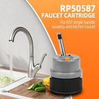 RP50587 Cartridge Valve Replacement for RP50587 Delta Cartridge, Compatible with DST Single Handle Kitchen and Lavatory Faucets - Includes Allen Wrench for Easy Installation