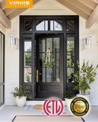 VIANIS White Outdoor Lighting Fixtures, Dusk to Dawn Outdoor Lighting, Exterior Light Fixture Wall Mount for House, Anti-Rust Aluminium Porch Lights Outdoor for Patio, Entryway