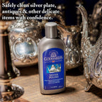 Goddard's Silver Polish for Sterling and Silver Plate, Liquid Cleaner and Polish for Jewelry, Silverware, and Antiques - All-in-One Tarnish Remover Solution, 7 oz