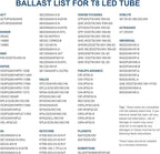 10 Pack T8 LED Bulbs 4 Foot, 14W 2450LM 6000K Super Bright, Type A+B 4FT LED Bulbs, Fluorescent Tubes Replacement, Plug & Play or Ballast Bypass,Clear Cover