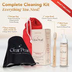 Best Jewelry Cleaner Kit & Silver Polishing Cleaning Kit - Silver and Gold cleaner, Diamond Ring Cleaner & Jewelry Cleaner Solution - Eco-Friendly, Natural, Non-Toxic, Travel Friendly