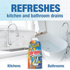 Drano Dual-Force Foamer Drain Clog Remover and Cleaner for Shower or Sink Drains, Unclogs and Removes Sources of Odor, 17 Fl Oz