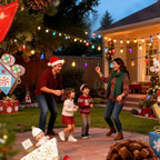 25Pack G40 Christmas LED String Lights Bulbs, E12 Screw Base Shatterproof Colored Bulbs for Outdoor Holiday Decor 120V 0.6W Dimmable Equal to 7W, Patio & Christmas Tree Lighting (Multicolor)