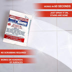 Stain Remover - 20 Pack REFILL for Larger Areas - Indoor/Outdoor Ceiling, Wall, Bathroom, Roof, PVC Fence, Patio Furniture, Vinyl, Concrete & More