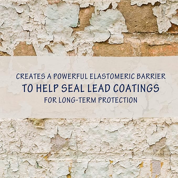 Dumond Lead Seal 'n Stop Lead Encapsulant Coating, Stops and Encapsulates Interior and Exterior Lead Based Paints, Long Term Protection for Your Entire Family, 1/2 Gallon