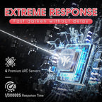 YESWELDER Auto Darkening Welding Helmet with SIDE VIEW, 180° Panoramic View, 1/1/1/1 True Color Solar Powered Welder Hood, Wide Shade 3/5-9/9-13 Welder Mask for TIG MIG ARC CUT and GRIND, LYG-Q800D