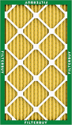 Filterbuy 14x24x1 Air Filter MERV 11 (MPR 1200) Allergen Defense Replacement (4-Pack), Electrostatic Pleated HVAC AC Furnace Filters, Made in USA (Actual Size: 13.38 x 23.38 x 0.75)