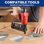 WORKPRO 2-Inch 18 Gauge Brad Nails, 6000 Count Universal Brad Nails for Pneumatic, Electric Brad Nailer