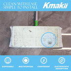 KMAKII Dry Sweeping Cloths Dry Mop Refills for Floor Mopping and Cleaning Disposable Dusting Cloths Electrostatic Cloths Unscented 180 Counts