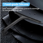 10.7“ Wide All-Purpose Shower Squeegee for Glass Doors, Squeegee for Shower Glass with Hook, Window Squeegee for Home, Small Squeegee for Shower, Bathroom, Car Glass, Mirror