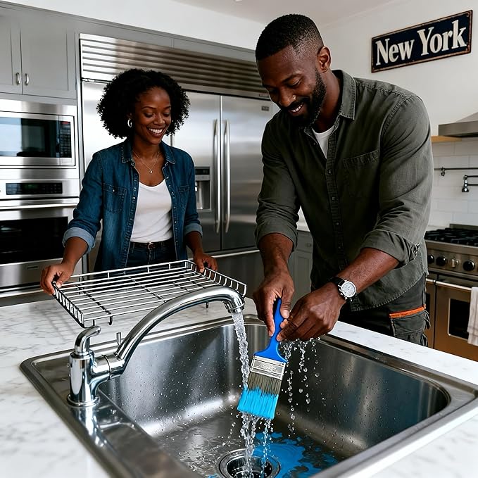 King Origin Versatile Paint Brush Set, 30 Pack, 2 Inch Paint Brushes, Small Paint Brushes for Walls, Furniture, Crafts - Detailed Painting & Larger Surface Coverage