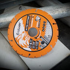 Cut Off Wheels 4 1/2 Inch with 7/8" Arbor, Angle Grinder Cutting Disc, Diamond Cutting Wheel with 5000+ Cuts on INOX, Rebar, Angle Iron and Steel