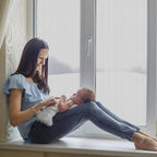 59"x79" Window Screen Mesh, Fiberglass Window Screen, Screen Door Mesh, Windows Screens and Screen Door Replacement, Patio Screen Mesh- Gray