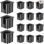 Dreyoo 15 Pcs Shower Faucet Handle Insert Compatible with Kohler, 1.5cm x 1.4cm x 1.2cm Shower Handle Parts Compatible with Kohler 1060514, Easy to Install