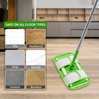 Reusable Mop Pads for Swiffer Sweeper Mops Microfiber Mop Floor Pad Refills Compatible with Sweeper Washable Mop Head Pads Replacements for Multi Surface Dry & Wet Floor Cleaning, 4 Pack